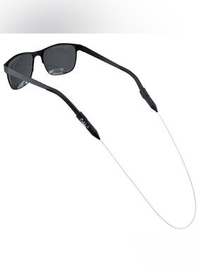 Cablz Mono (Non-Adjustable) cord 14 inches Clear White Cable